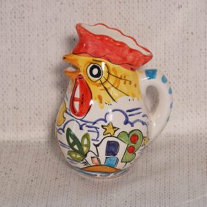 Brocca gallo decoro "isolotto"